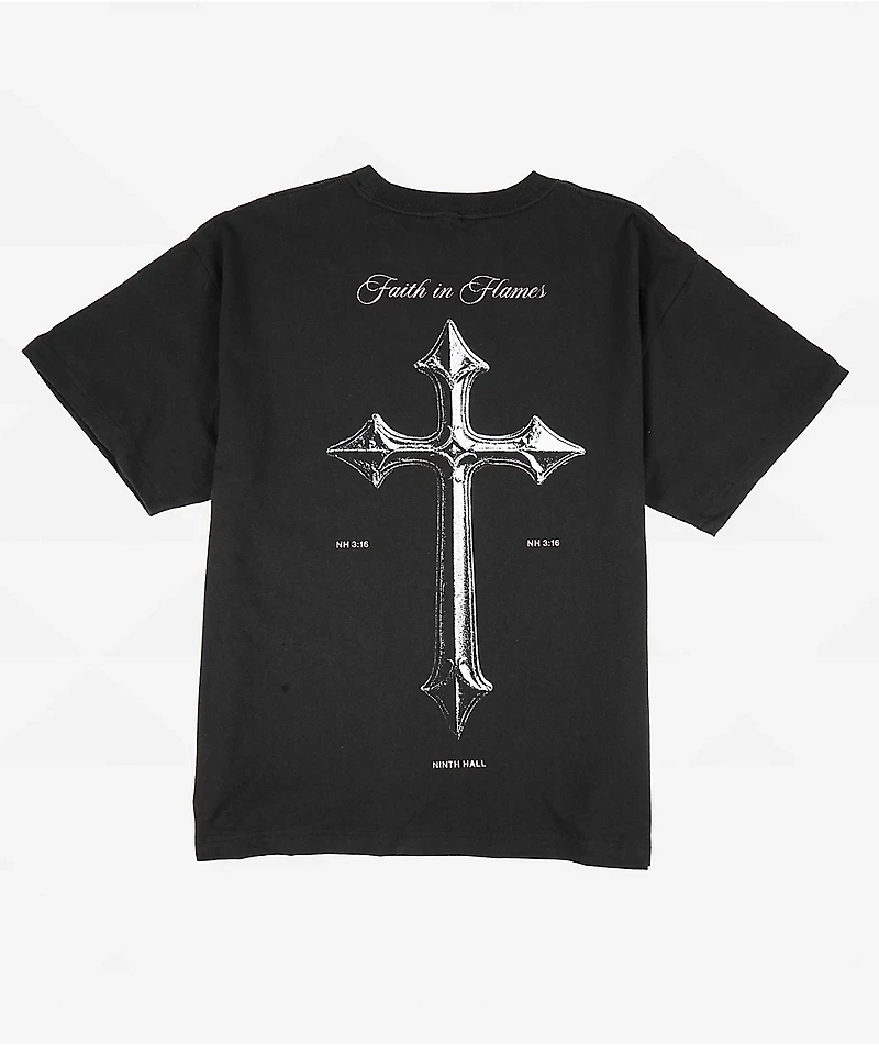 Ninth Hall Heaven Black T-Shirt