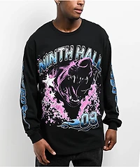 Ninth Hall Hell Dog Black Long Sleeve T-Shirt
