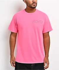 Ninth Hall Hollow Dreams Neon Pink T-Shirt