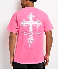 Ninth Hall Hollow Dreams Neon Pink T-Shirt