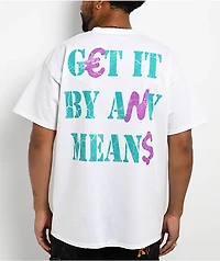 Ninth Hall Hustlin Vintage White T-Shirt