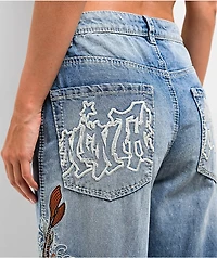Ninth Hall Idle Consult Straight Leg Denim Jeans