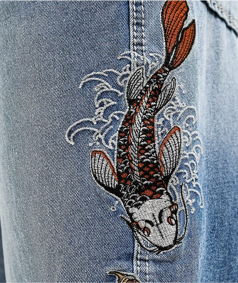 Ninth Hall Idle Consult Straight Leg Denim Jeans