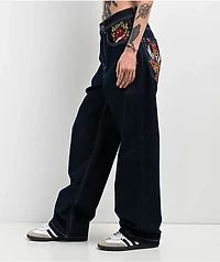 Ninth Hall Idle Rinse Blue Denim Jeans