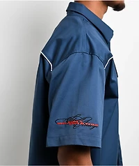 Ninth Hall Ignition Blue Work Shirt