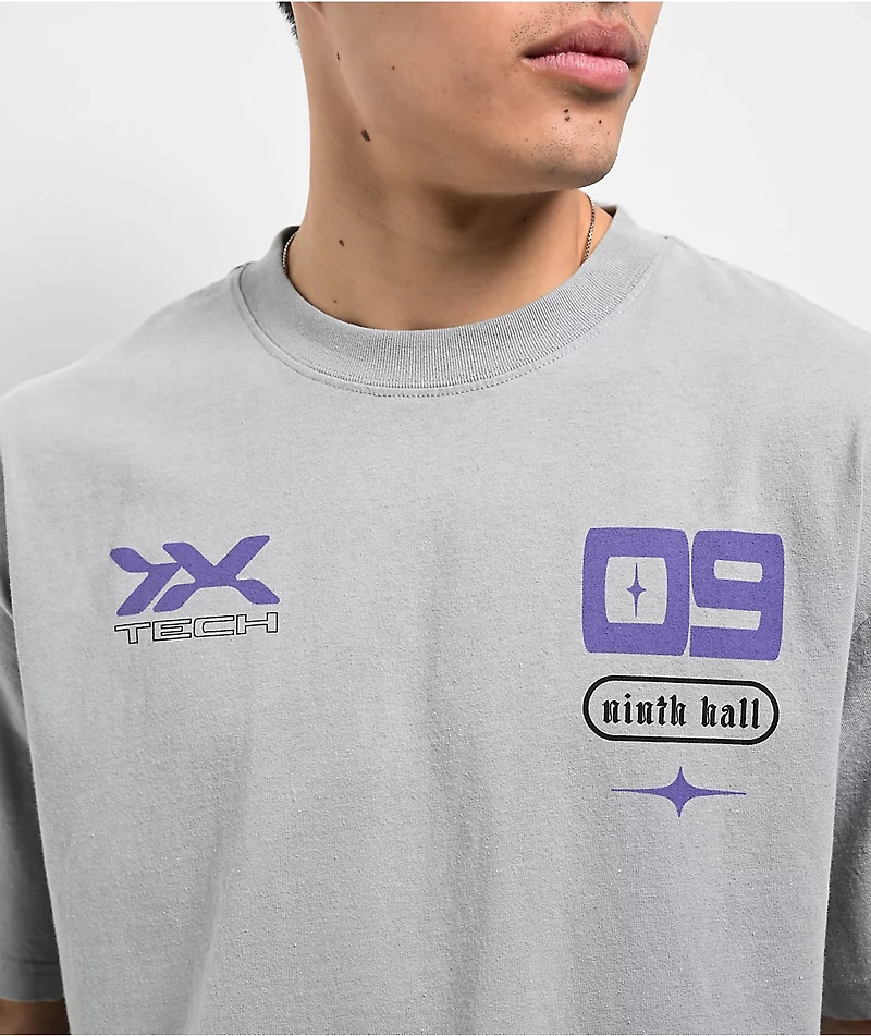 Ninth Hall Import Nights Vintage Grey T-Shirt