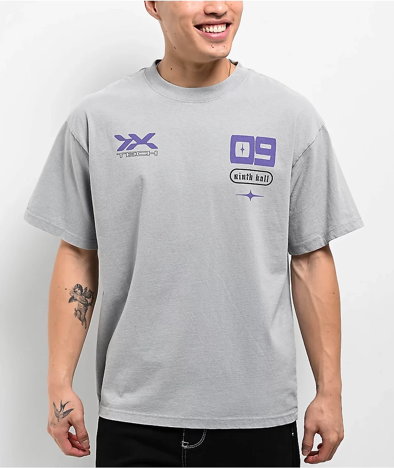 Ninth Hall Import Nights Vintage Grey T-Shirt