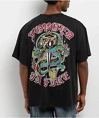 Ninth Hall Inferno Vintage Black T-Shirt