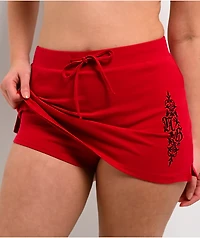 Ninth Hall Khloe Jester Red Skirt