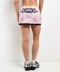 Ninth Hall Khloe Pink-A-Boo Lace Skirt