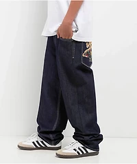 Ninth Hall Kids Ambush Dragon Dark Blue Loose Fit Jeans
