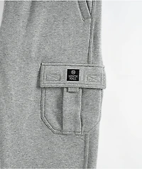 Ninth Hall Kids Stash Cargo Heather Grey Sweatpants