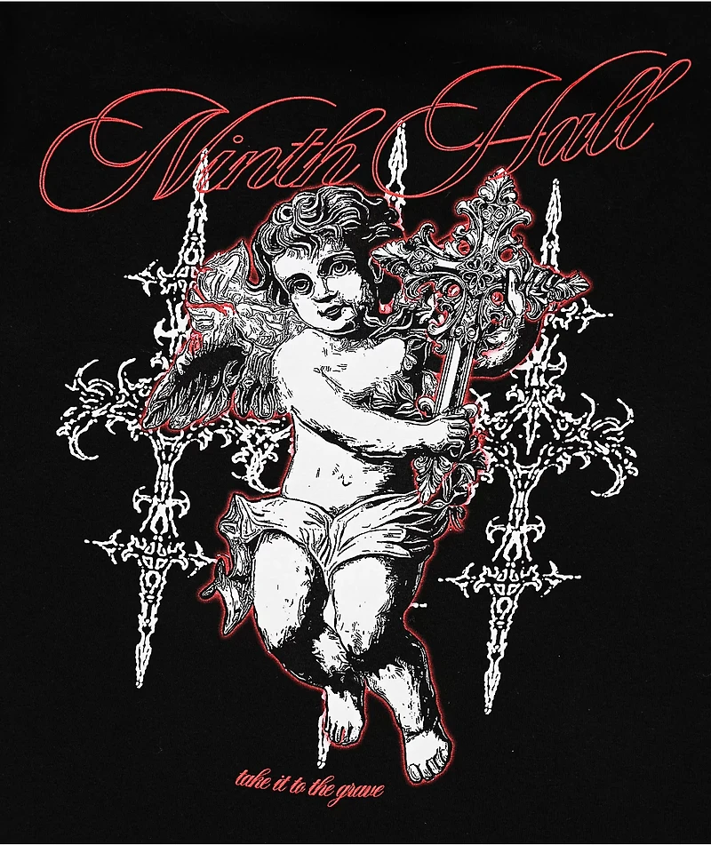 Ninth Hall Kids The Grave Black Hoodie