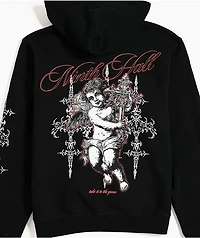 Ninth Hall Kids The Grave Black Zip Hoodie