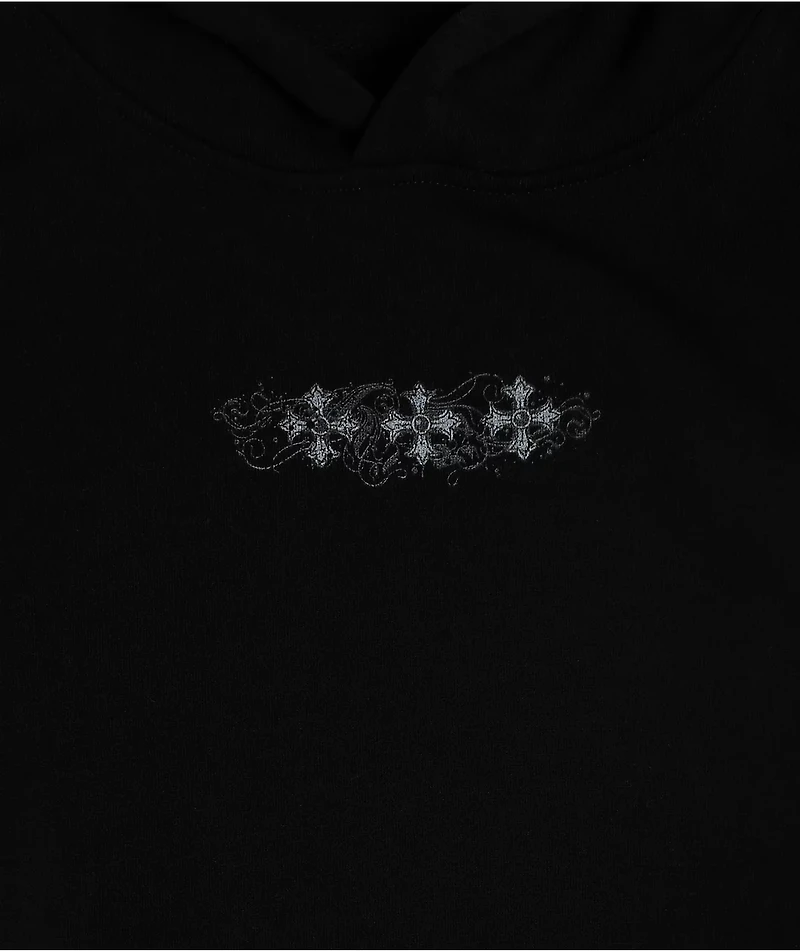 Ninth Hall Kids Y2K Revival Black Hoodie