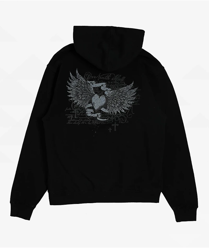 Ninth Hall Kids Y2K Revival Black Hoodie