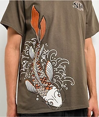 Ninth Hall Koi Pond Olive T-Shirt