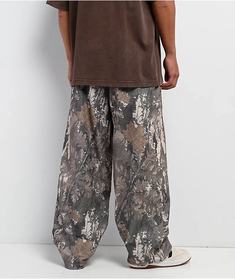Ninth Hall Leaf Me Alone Camo Lounge Pants