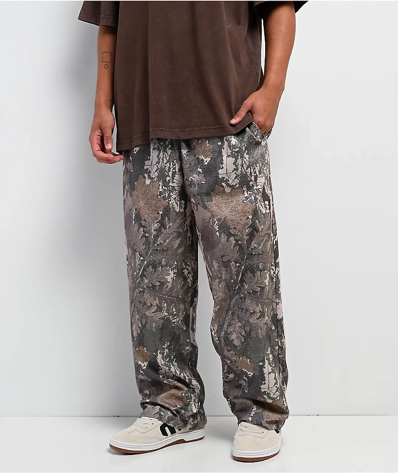Ninth Hall Leaf Me Alone Camo Lounge Pants