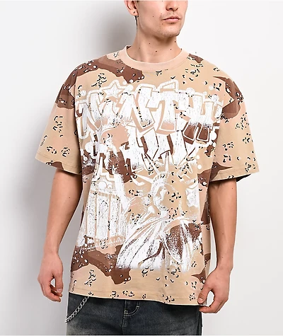 Ninth Hall Liberty Status Desert Camo T-Shirt