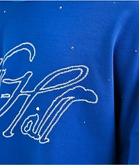 Ninth Hall Lightfall Blue & White 2fer Long Sleeve T-Shirt