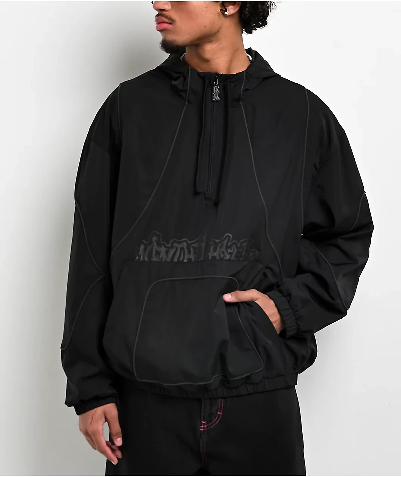 Ninth Hall Lines Black Anorak Jacket
