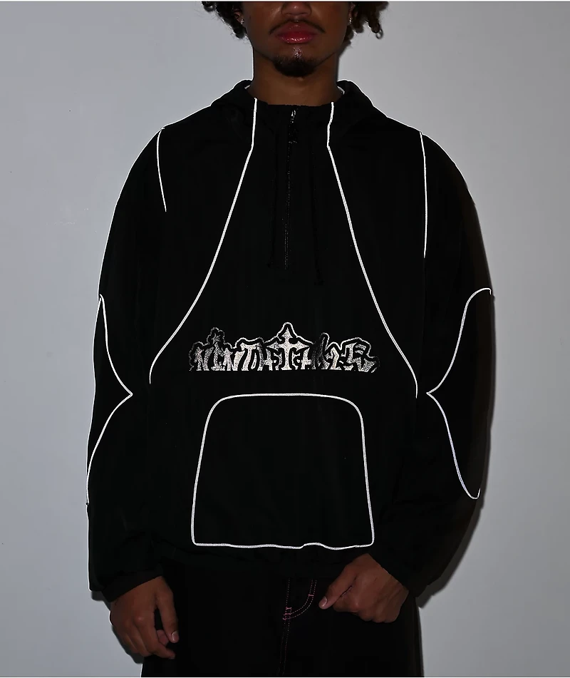 Ninth Hall Lines Black Anorak Jacket