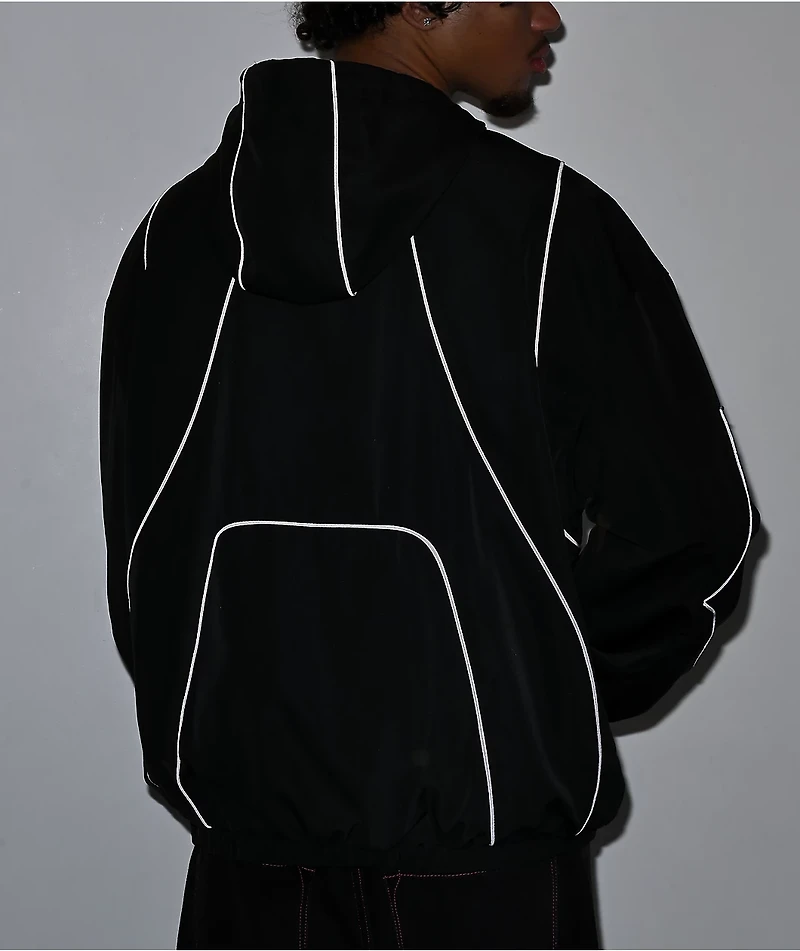 Ninth Hall Lines Black Anorak Jacket