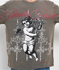 Ninth Hall Little Helper Grey Wash T-Shirt