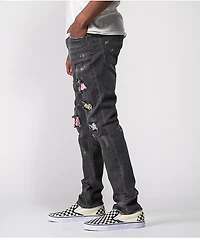 Ninth Hall Lure Debris Smoke Skinny Jeans