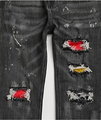 Ninth Hall Lure Debris Smoke Skinny Jeans