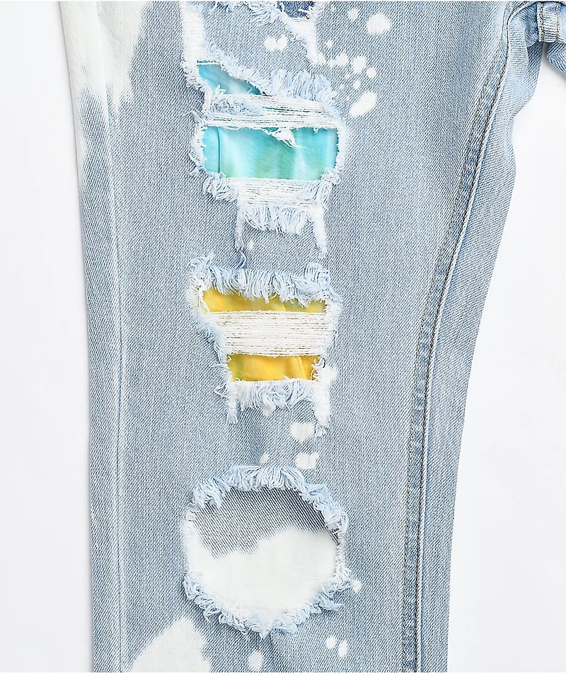 Ninth Hall Lure Island Life Tapered Skinny Jeans
