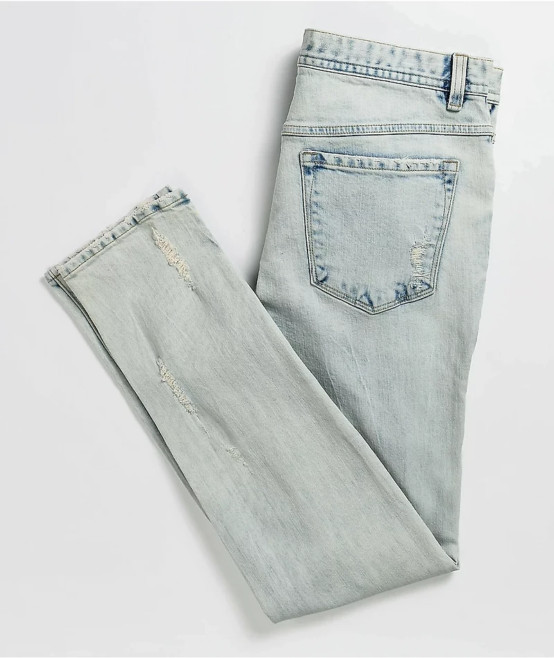 Ninth Hall Lure Noise Light Wash Skinny Jeans