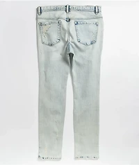 Ninth Hall Lure Noise Light Wash Skinny Jeans