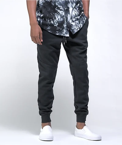 Ninth Hall Mainframe Black Dye Jogger Sweatpants