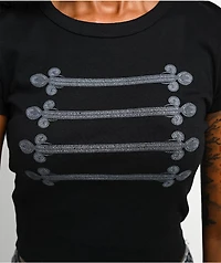 Ninth Hall Marching Band Black Crop T-Shirt