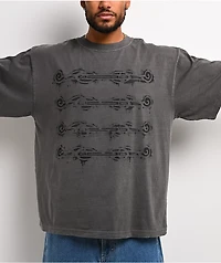 Ninth Hall Marching Band Grey Wash T-Shirt