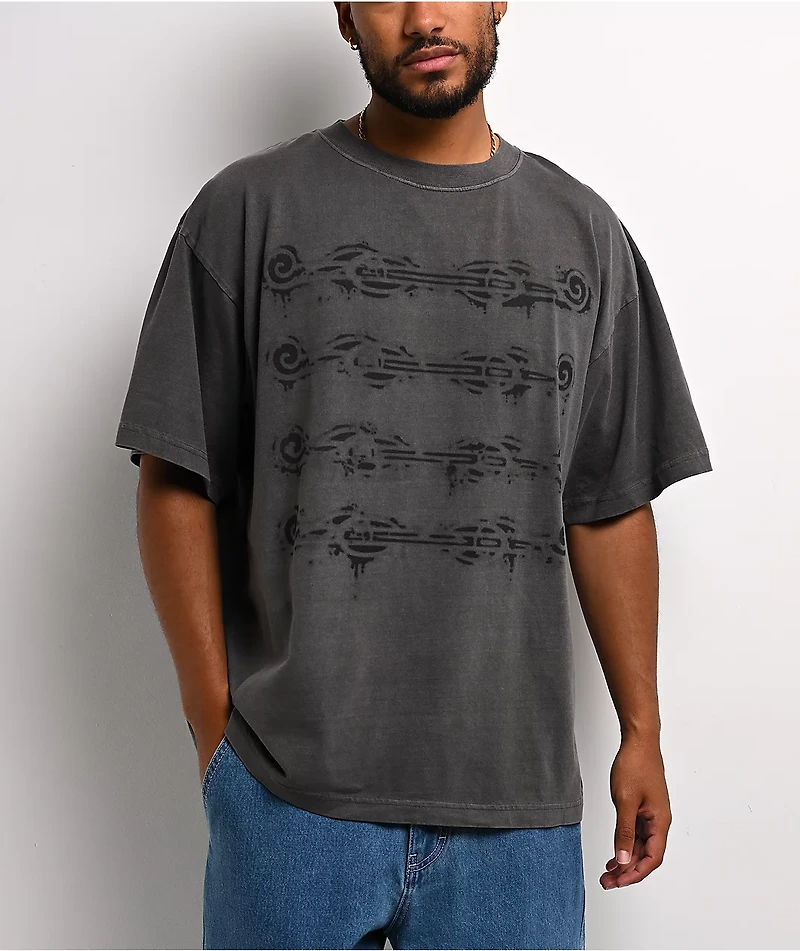 Ninth Hall Marching Band Grey Wash T-Shirt