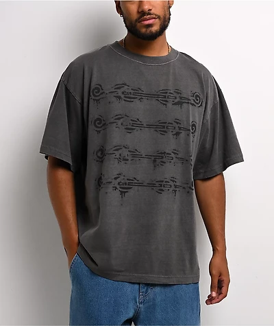 Ninth Hall Marching Band Grey Wash T-Shirt