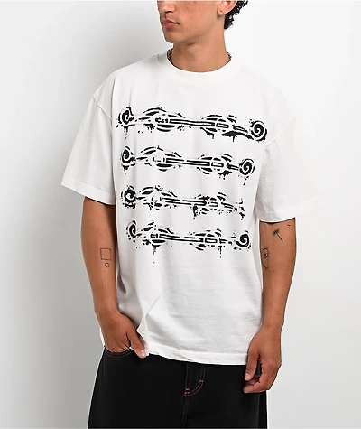 Ninth Hall Marching Band White Boxy T-Shirt