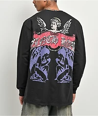 Ninth Hall Maxxxed Out Black Long Sleeve T-Shirt