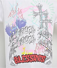 Ninth Hall Maxxxed Out White Long Sleeve T-Shirt