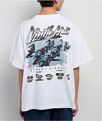 Ninth Hall Meet Up White Boxy T-Shirt