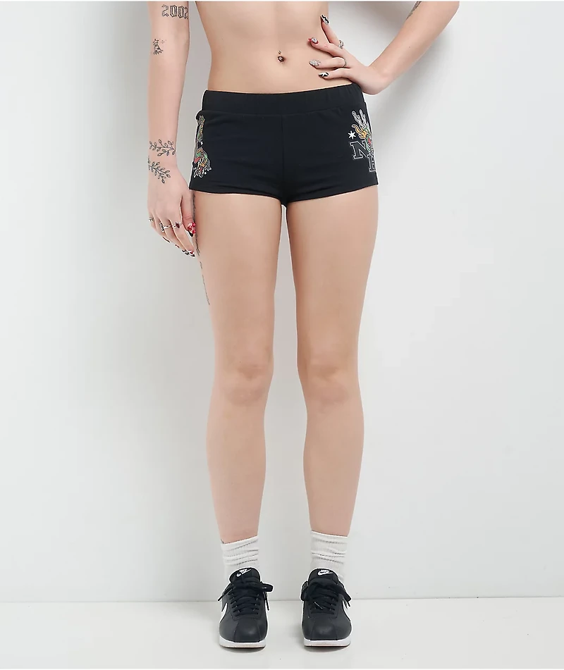 Ninth Hall Mimi Dragon Black Lounge Shorts