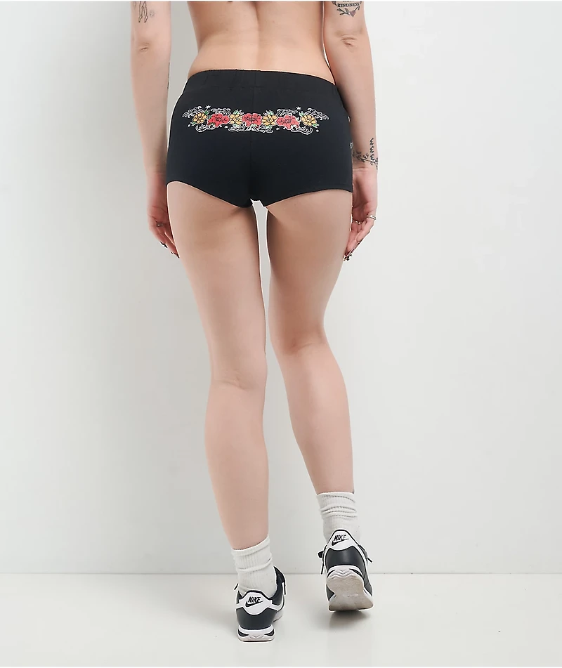 Ninth Hall Mimi Dragon Black Lounge Shorts