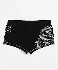 Ninth Hall Mimi Shadow Dragon Black Micro Shorts