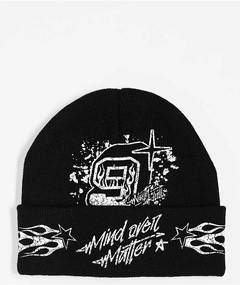 Ninth Hall Mind Over Matter Black Beanie