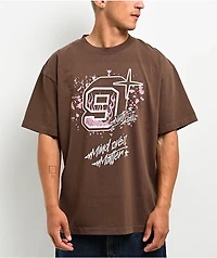 Ninth Hall Mind Over Matter Brown T-Shirt