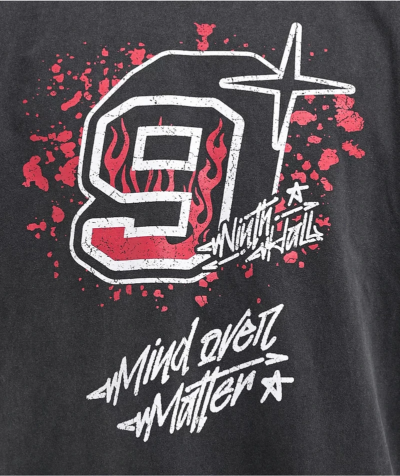 Ninth Hall Mind Over Matter Vintage Black T-Shirt