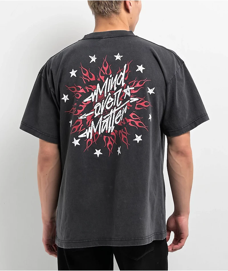 Ninth Hall Mind Over Matter Vintage Black T-Shirt